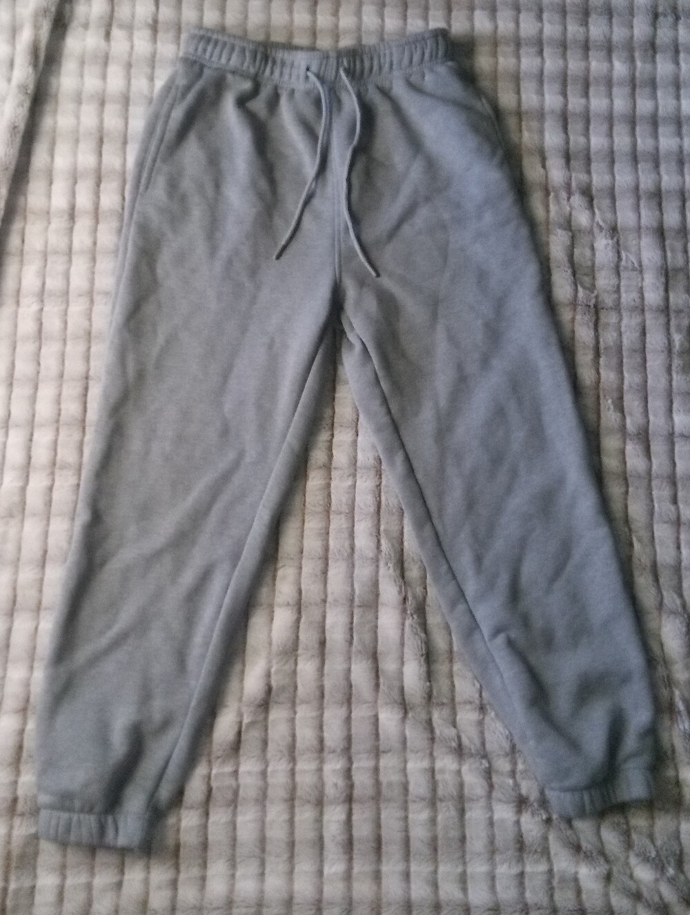 Mono B Kids Light Gray Fleece Joggers